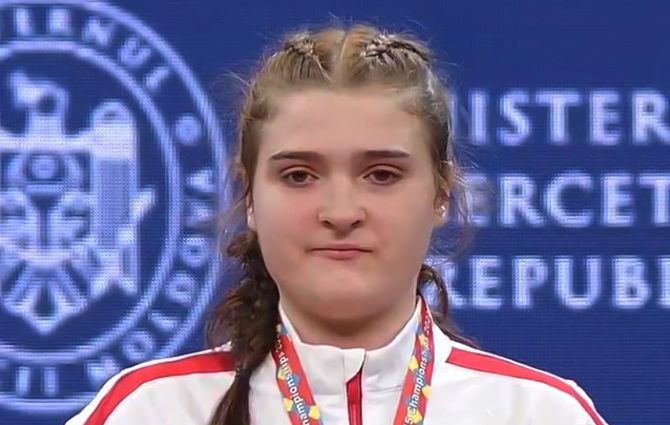 Marianna Góra z medalem na Mistrzostwach Europy