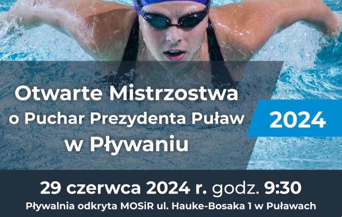 Otwarte Mistrzostwa Puław w pływaniu